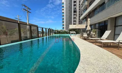 Apartamento com 1 dormitório para alugar, 42 m² por R$ 4.197,00/mês - Jaguaribe - Salvador/BA
