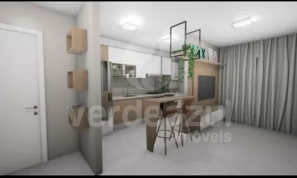 Apartamento com 2 quartos à venda na Avenida Nelson Rubini, 570, Balneario Tropical, Paulínia, 60 m2 por R$ 375.000