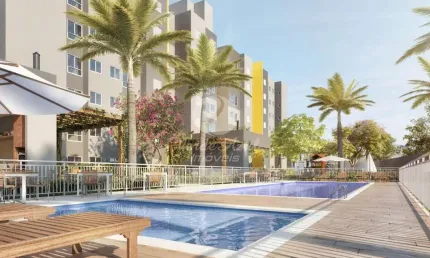 Apartamento com 2 quartos à venda na Rua João Guimarães Rosa, 1800, Jardim Amanda II, Hortolândia, 42 m2 por R$ 290.000
