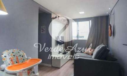 Apartamento com 3 quartos à venda na Rua Doutor Jeber Juabre, 146, Jardim Márcia, Campinas, 58 m2 por R$ 300.000