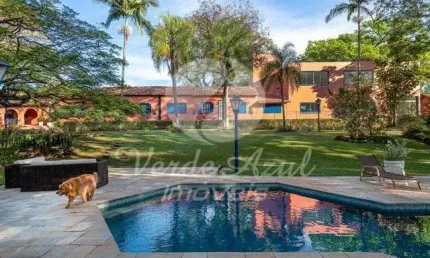 Chácara / sítio com 7 quartos à venda na avenida isaura roque quércia, s/n, loteamento residencial pedra alta (sousas), campinas, 2043 m2 por r$ 16.000.000