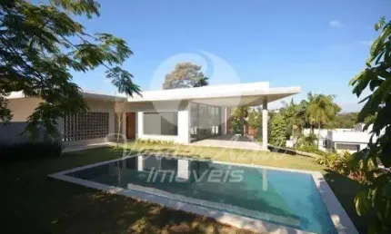 Casa em condomínio fechado com 4 quartos à venda na Rua Pereira Barreto, 00, Marambaia, Vinhedo, 347 m2 por R$ 3.490.000