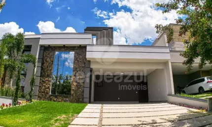 Casa em condomínio fechado com 3 quartos à venda na Avenida Ary Barnabé, 750, Jardins Di Roma, Indaiatuba, 220 m2 por R$ 1.645.000