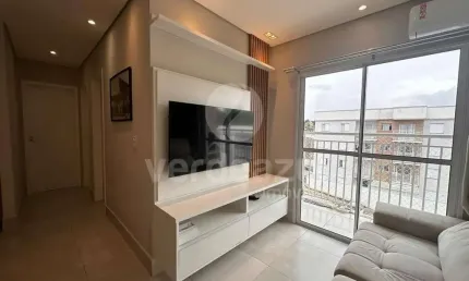 Apartamento com 2 quartos à venda na Rua Afonso Garbuio, 1350, Santa Claudina, Vinhedo, 48 m2 por R$ 440.000
