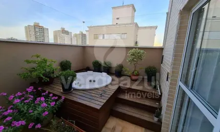 Cobertura com 3 quartos à venda na rua egle moretti belintani, 33, mansões santo antônio, campinas, 136 m2 por r$ 1.180.000