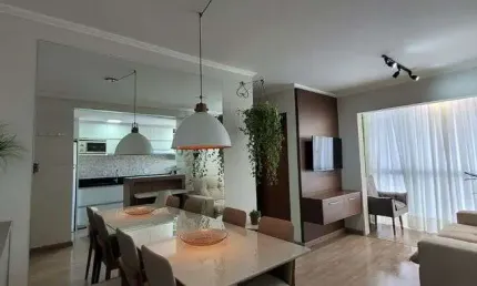 Vendo apto 2 dorms, 60m², todo mobiliado, ao lado do Shopping Viacatarina, Pagani, Palhoça - SC