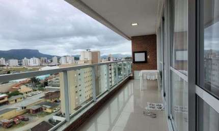 Vendo apartamento 2 quartos, 126m², semimobiliado, Centro - Palhoça - SC