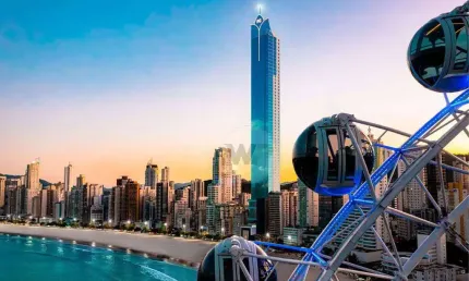 Apartamento com 4 suites para alugar, 184 m² por r$ 45.000/mês - balneário camboriú/sc