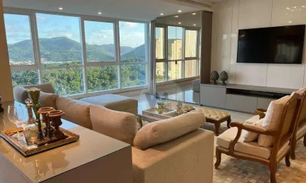 Apartamento com 3 suítes para alugar, 184 m² por r$ 20.000/mês - barra sul - balneário camboriú/sc.