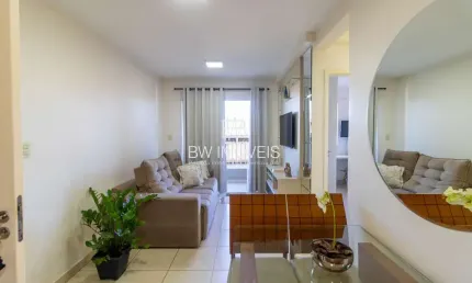 Apartamento, 2Q, 48 m², MOBILIADO, Eldorado Parque, Lazer completo