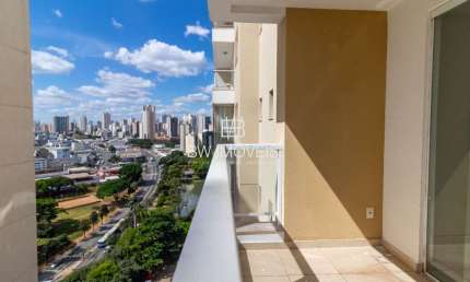 Apartamento, 2Q 1 suíte, Setor Oeste, Repleto em armários, 15º andar, Nascente, 1 vaga de garagem
