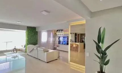 Invent max - apartamento, 3 suítes, mobiliado, alto padrão, 130 m², 2 vgs de garagem, escaninho no andar, village veneza, eldorado