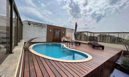 Cobertura com 4 quartos à venda, 313m² por R$ 4.000.000 - Icaraí - Niterói/RJ