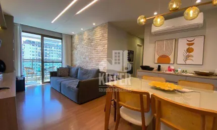 Apartamento com 3 quartos à venda, 118 m² por r$ 1.250.000 - santa rosa - niterói/rj