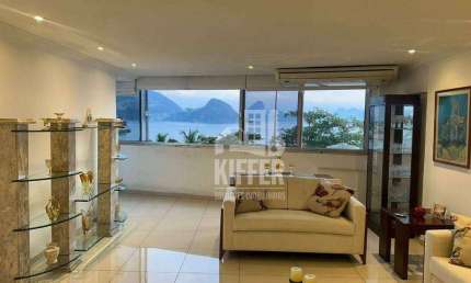 Apartamento em frente a praia de Icarai com 4 quartos