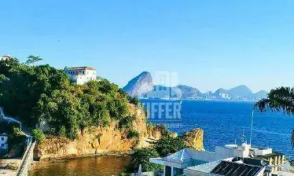 Frente-mar! vista de cinema - paradisíaca - apartamento com 4 dormitórios, 2 suítes, 3 varandas, 419 m² por r$ 2.580.000,00 - boa viagem - niterói/rj