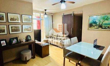 Apartamento com varanda, 3 quartos, 1 suíte, 2 vagas, Lazer total, 90 m² por R$ 400.000,00 - Santa Rosa - Niterói/RJ