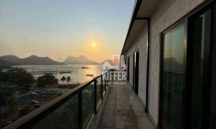 Cobertura com 4 quartos para alugar, 240 m² por R$ 15.960/mês - São Francisco - Niterói/RJ