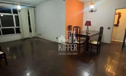 Apartamento com 3 quartos  para alugar, 120 m² por R$ 5.327/mês - Icaraí - Niterói/RJ