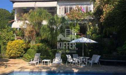 Casa com 5 dormitórios para alugar, 350 m² por R$ 11.445,00/mês - Itaipu - Niterói/RJ