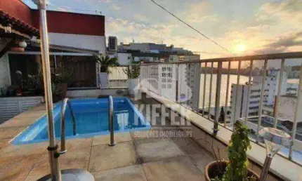 Cobertura com 3 quartos à venda, 230 m² por r$ 2.050.000 - icaraí - niterói/rj