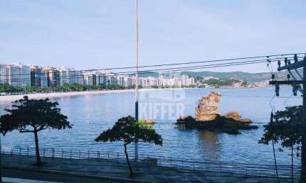 Apartamento com 3 dormitórios para alugar, 130 m² por R$ 9.298,76/mês - Icaraí - Niterói/RJ