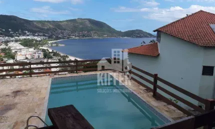 Casa tríplex com vista para o mar em São Francisco – piscina, elevador e segurança 24h