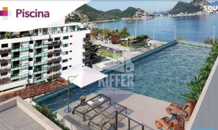 Apartamento com 2 quartos à venda, 93 m² por r$ 1.442.180 - charitas - niterói/rj