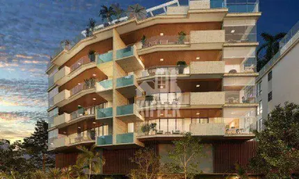 Apartamento com 4 dormitórios à venda, 216 m² por R$ 3.460.000,00 - São Francisco - Niterói/RJ