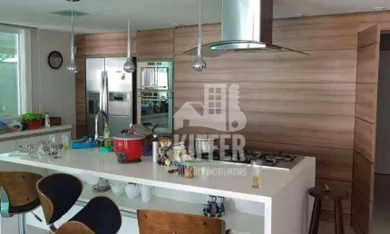 Casa com 4 quartos para alugar, 350 m² por r$ 9.258/mês - barroco (itaipuaçu) - maricá/rj