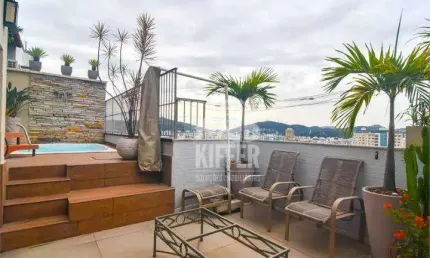 Cobertura com 3 dormitórios à venda, 155 m² por r$ 1.280.000,00 - icaraí - niterói/rj