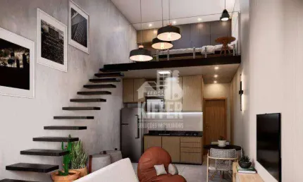 Loft com mezanino à venda, 35 m² por r$ 298.000 - são francisco - niterói/rj