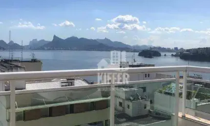 Cobertura com 6 dormitórios à venda, 280 m² por r$ 2.900.000,00 - icaraí - niterói/rj