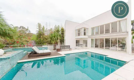 Casa com 5 dormitórios para alugar, 466 m² por R$ 27.510,00/mês - Mossunguê - Curitiba/PR