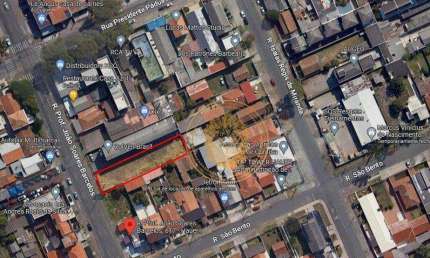 Terreno comercial à venda na Rua Professor João Soares Barcelos, 617, Hauer, Curitiba