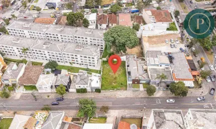 Terreno à venda na Rua Silveira Peixoto, 765, Água Verde, Curitiba
