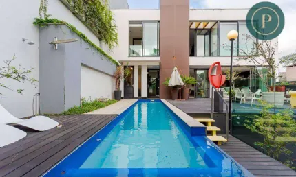 Casa para alugar, 452 m² por r$ 23.258,00/mês - santo inácio - curitiba/pr