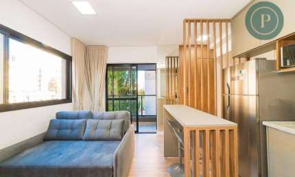 Studio com 1 dormitório para alugar, 30 m² - Bigorrilho - Experimente o Atendimento Boutique!