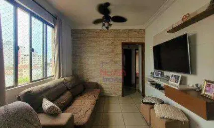 Apartamento com 3 dormitórios à venda, 80 m² por R$ 525.000,00 - Aparecida - Santos/SP