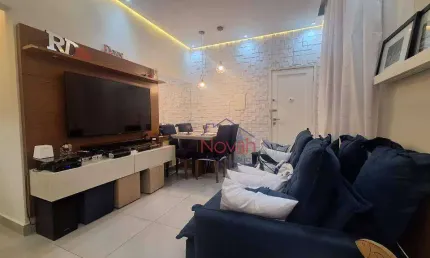 Apartamento à venda, 66 m² por R$ 480.000,00 - Embaré - Santos/SP