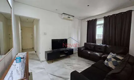 Apartamento com 2 dormitórios à venda, 69 m² por r$ 340.000,00 - vila matias - santos/sp