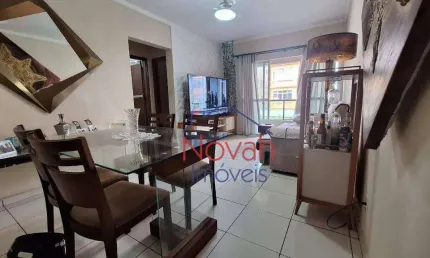 Apartamento com 1 dormitório à venda, 76 m² por r$ 265.000,00 - centro - são vicente/sp