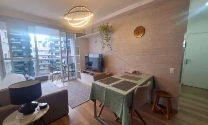 Apartamento com 1 dormitório à venda, 65 m² por R$ 520.000,00 - Boqueirão - Santos/SP