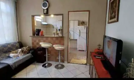 Casa com 2 dormitórios à venda, 70 m² por R$ 424.000,00 - Gonzaga - Santos/SP