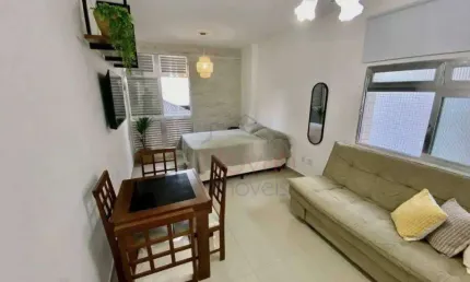 Apartamento com 1 dormitório à venda, 35 m² por r$ 360.000,00 - josé menino - santos/sp