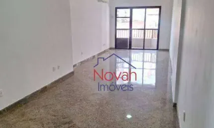 Apartamento para alugar, 140 m² por r$ 6.000,00/mês - embaré - santos/sp