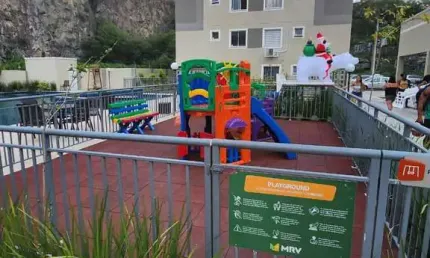 Condomínio Residencial Mar de Mangaratiba - Alugo Apartamento com 2 Quartos, Suíte, 46 m² em Alcântara - São Gonçalo/RJ.