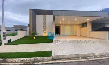 Casa à venda, Térrea, com 260 m² de terreno e 170 m² de área construída, no Condomínio Rudá, Bairro Floresta, SJC/SP!