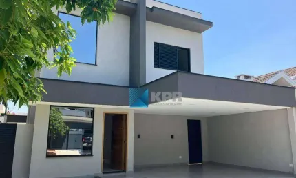 Casa à venda, recém construída, arquitetura moderna, espaços integrados, área gourmet e piscina, no Condomínio Altos da Serra VI!