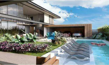 Casa luxuosa à venda, 785 m² de área construída, 5 suítes, elevador, piscina, academia, e muito espaço livre para sua família! venha morar aqui!!